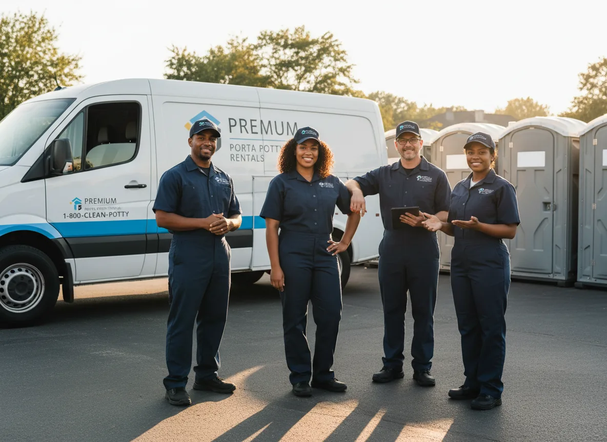 VIP Portable Toilets company in Midland, VA